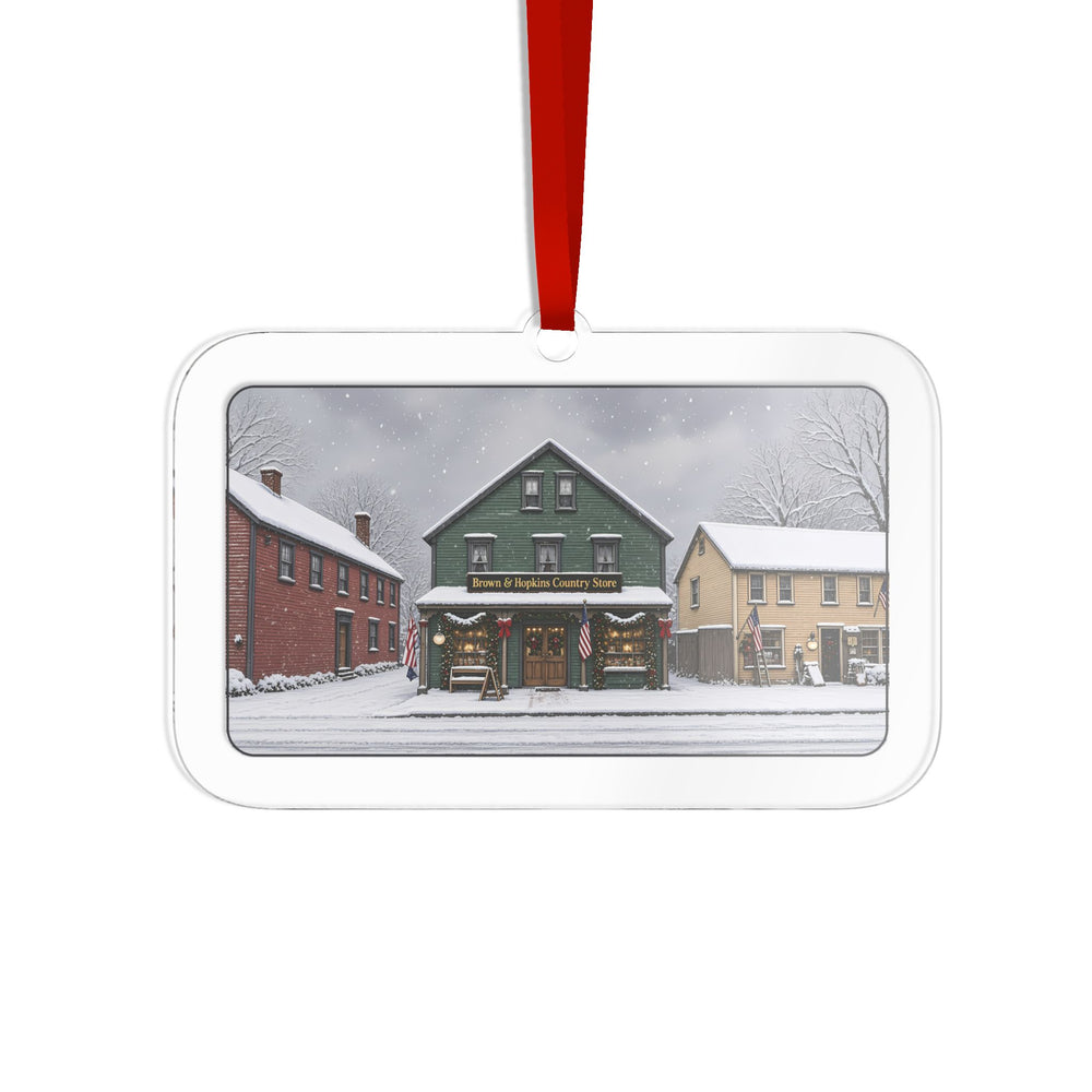 Brown & Hopkins Country Store, Chepachet — Glocester, RI Christmas Ornament