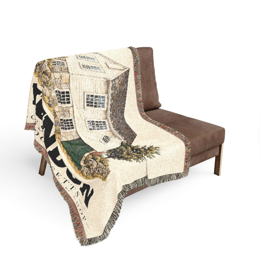 Olney Cook Artisan Shop — Mendon, Massachusetts Woven Blanket