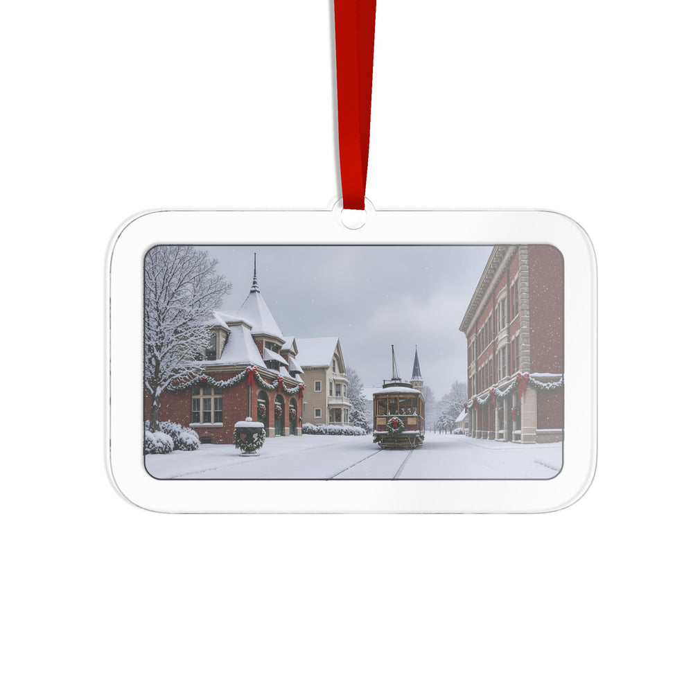 Broad Street — Central Falls, RI Christmas Ornament