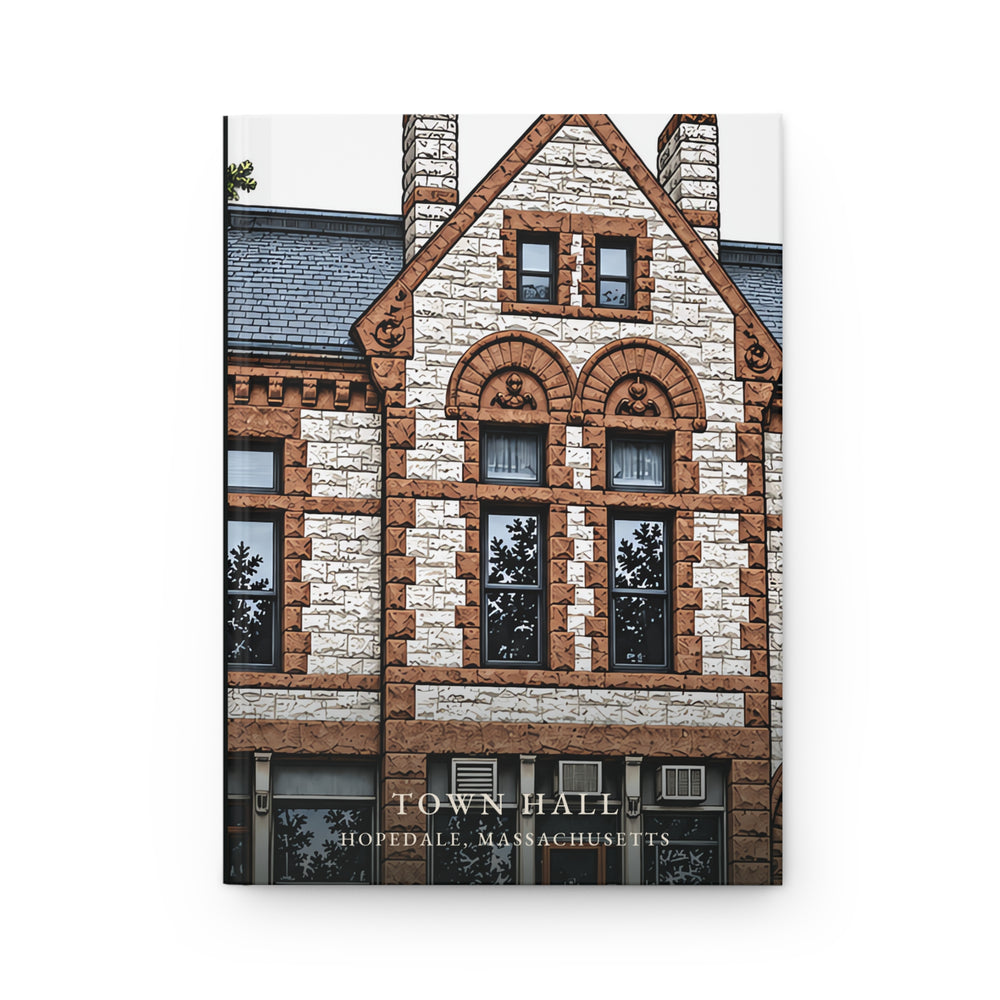 Hopedale Town Hall journal, front cover