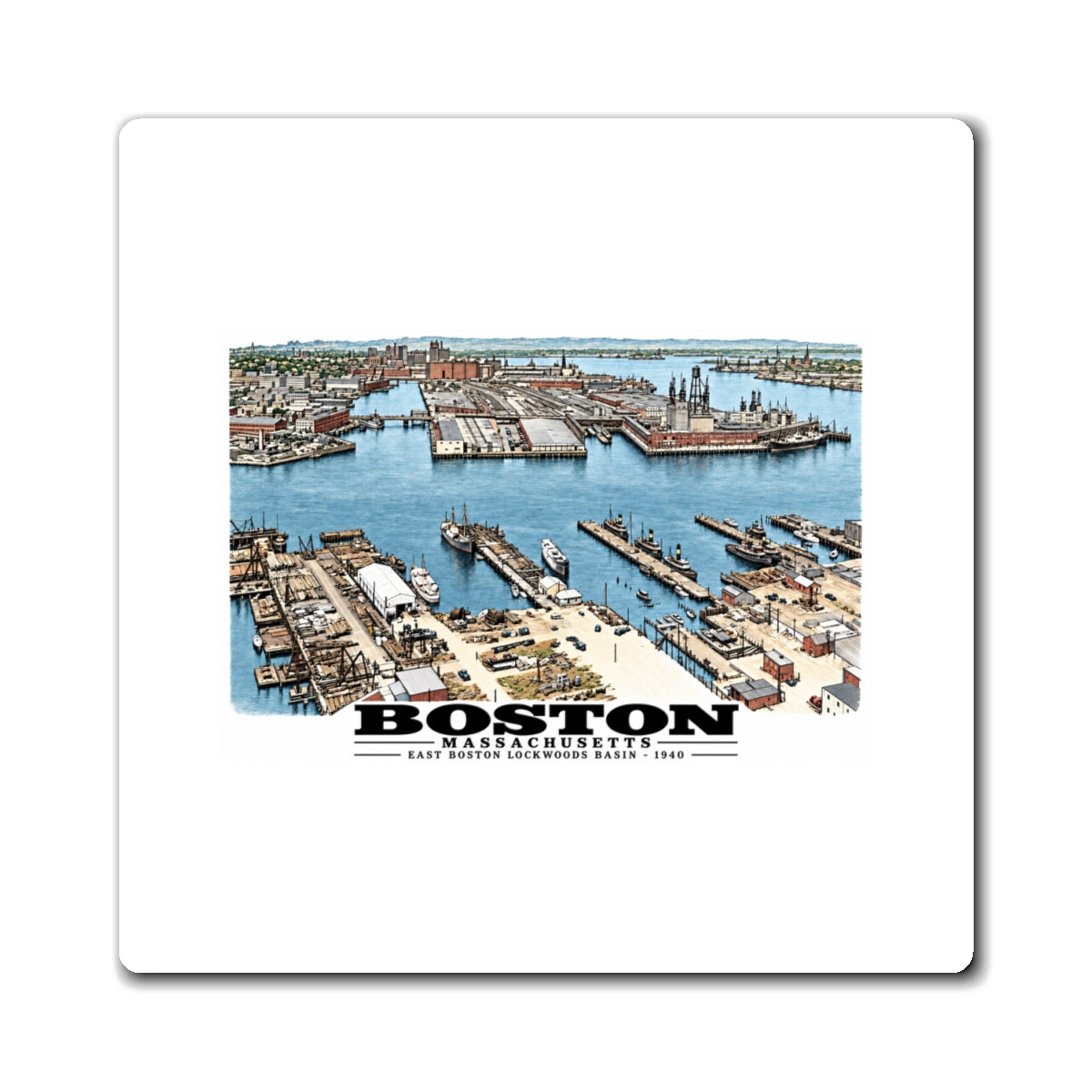 Lockwoods Basin 4 in Magnet - Boston Harbor