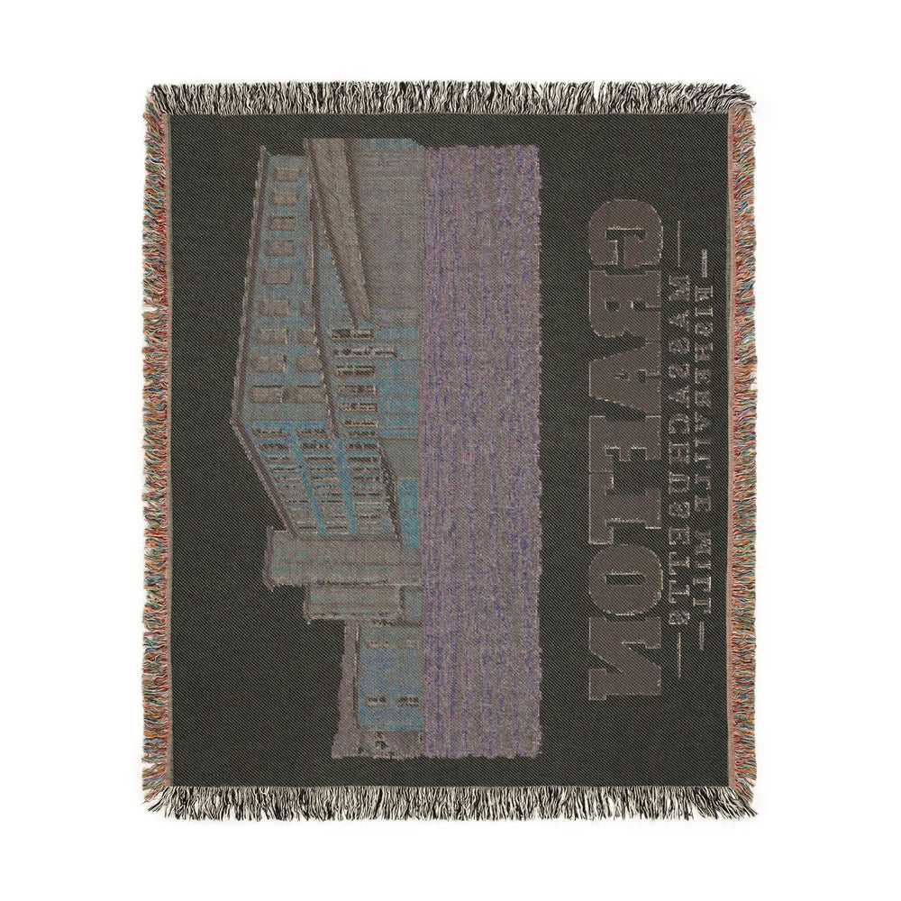 Fisherville Mill — Grafton, Massachusetts woven blanket, product view 4