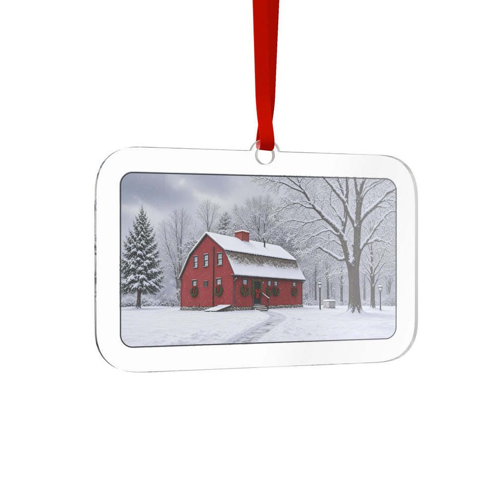 John Farnum House — Uxbridge, MA Christmas Ornament