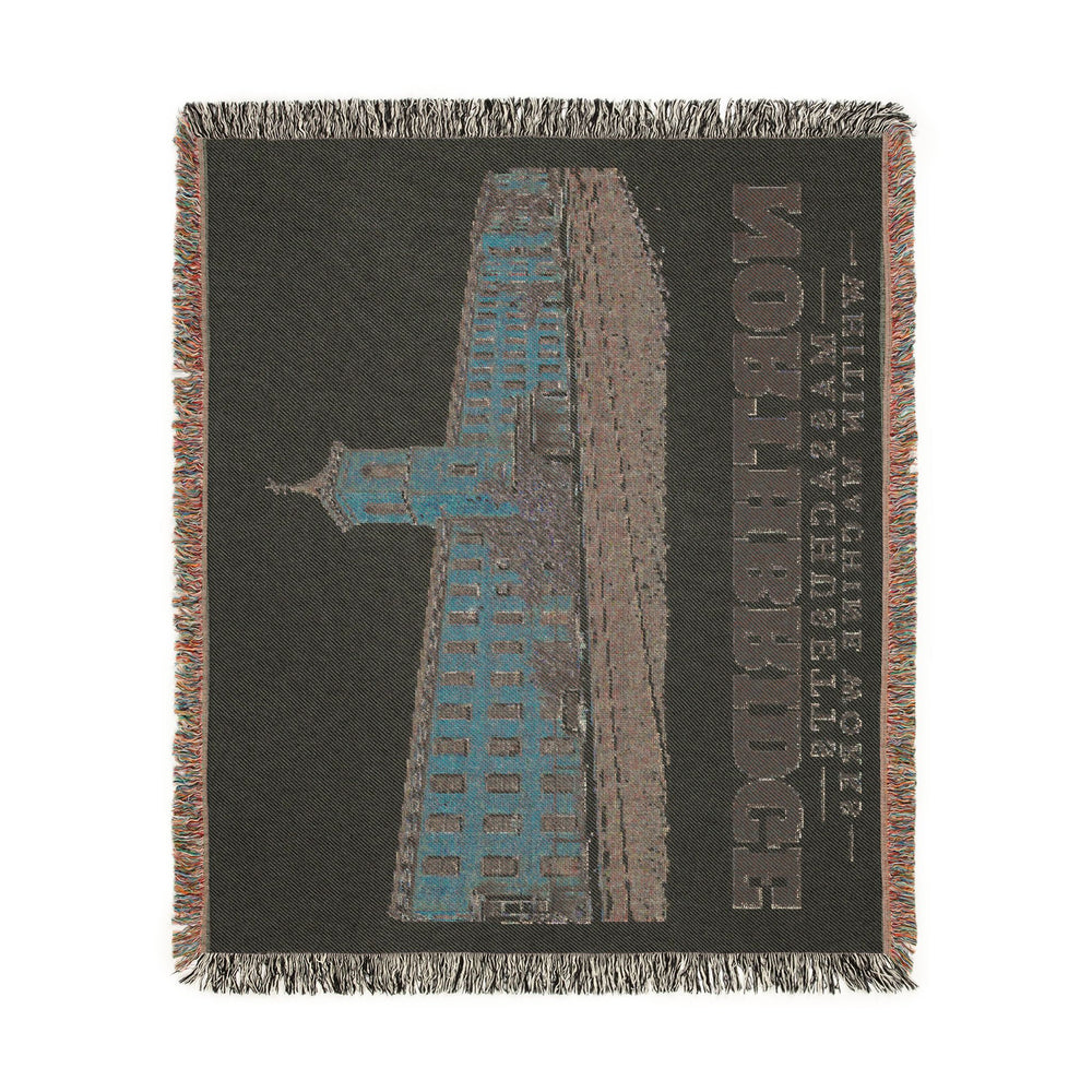 Whitin Machine Works — Northbridge, Massachusetts woven blanket, product view 4