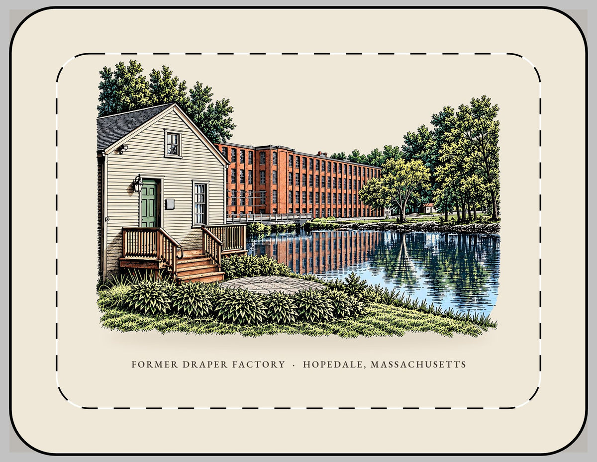 Hopedale Former Draper Factory Laptop Sleeve