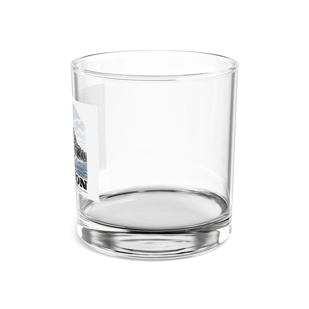 Boston Light, Boston Harbor, Mass. 10 oz Rocks Glass - Boston Harbor