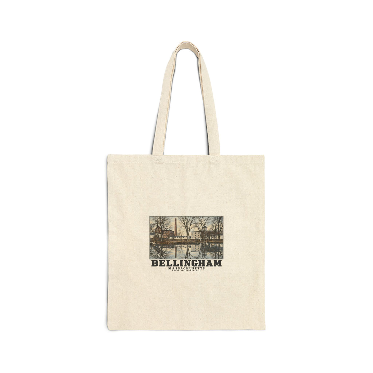 The North Bellingham Mill, plate following printed page 144 Natural Heavy Canvas Tote - Charles River