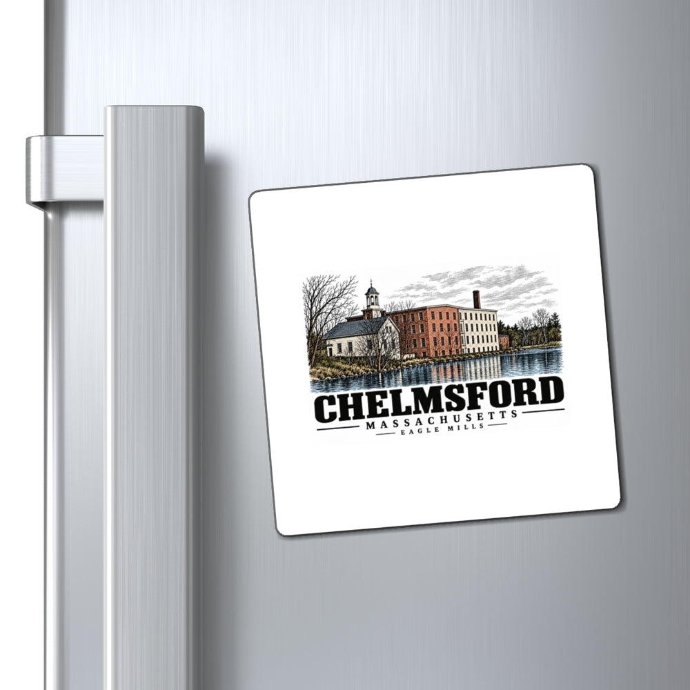 Chelmsford Eagle Mills 4 in Magnet - Merrimack Valley Goods