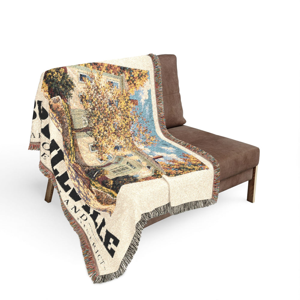 Harrisville Historic District — Burrillville, Rhode Island Woven Blanket