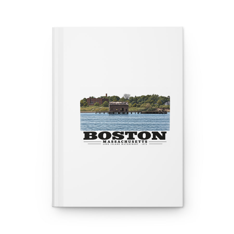 Long Island Matte Hardcover Journal - Boston Harbor