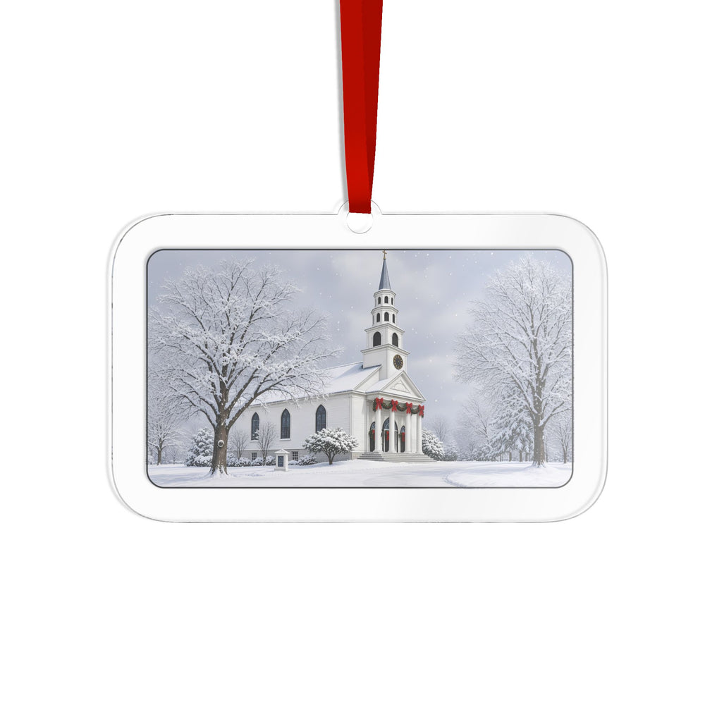 First Congregational Church — Sutton, MA Christmas Ornament
