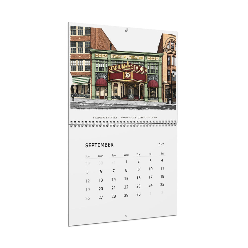 The Blackstone Valley Collection — 2027 Wall Calendar