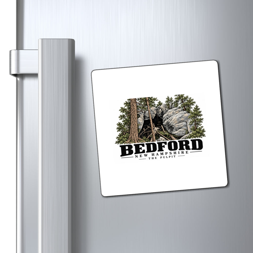 Bedford The Pulpit rock formation 4 in Magnet - Merrimack Valley Goods