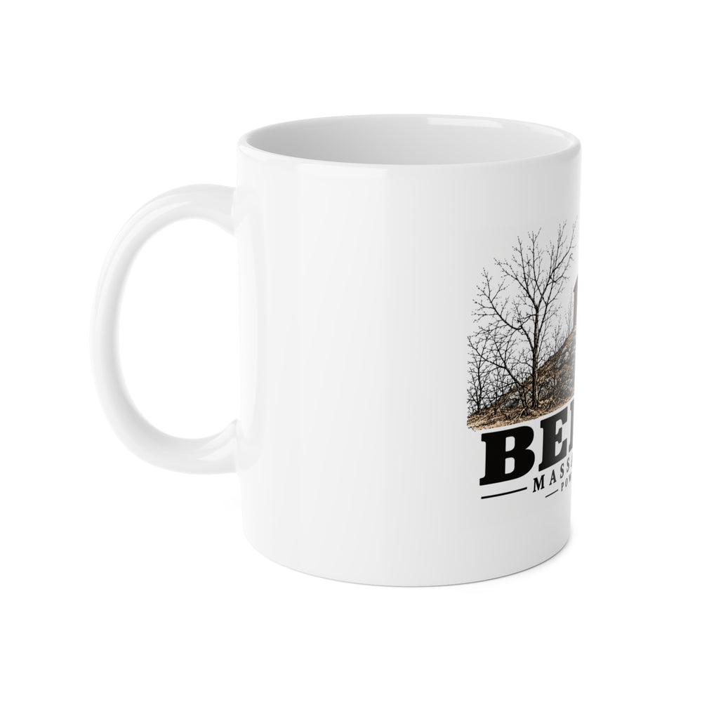 BERLIN Powder House 11 oz White Ceramic Mug - Assabet Valley Goods