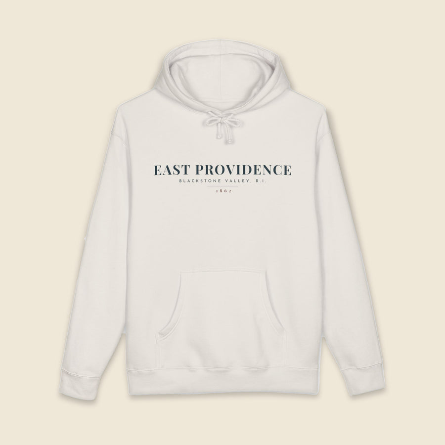 East Providence River Map Hoodie