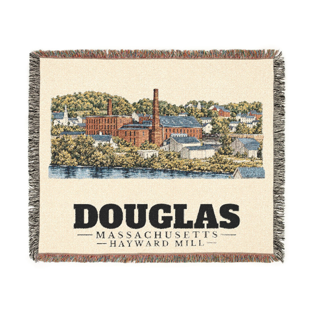 Hayward Mill — Douglas, Massachusetts woven blanket, product view 1