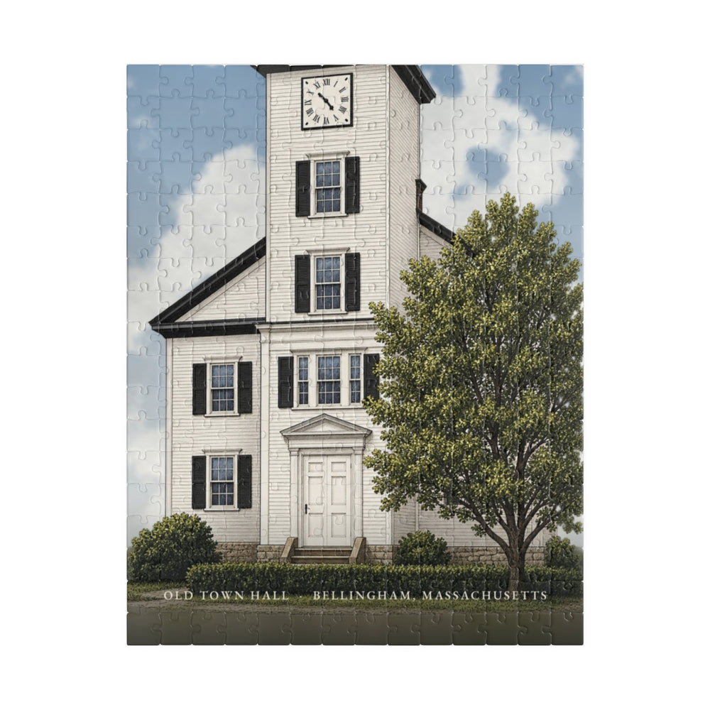 Bellingham Old Town Hall 252-Piece Jigsaw Puzzle - assembled