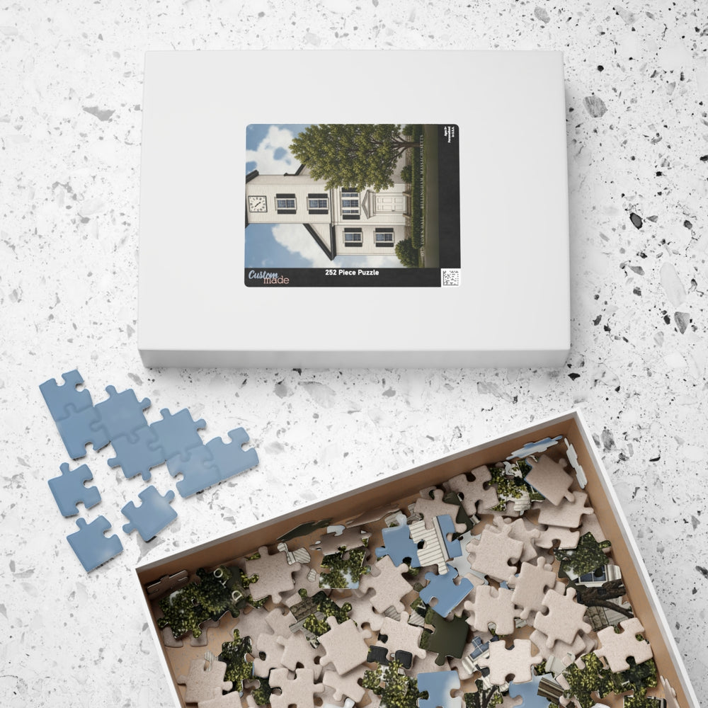 Bellingham Old Town Hall 252-Piece Jigsaw Puzzle - box lid