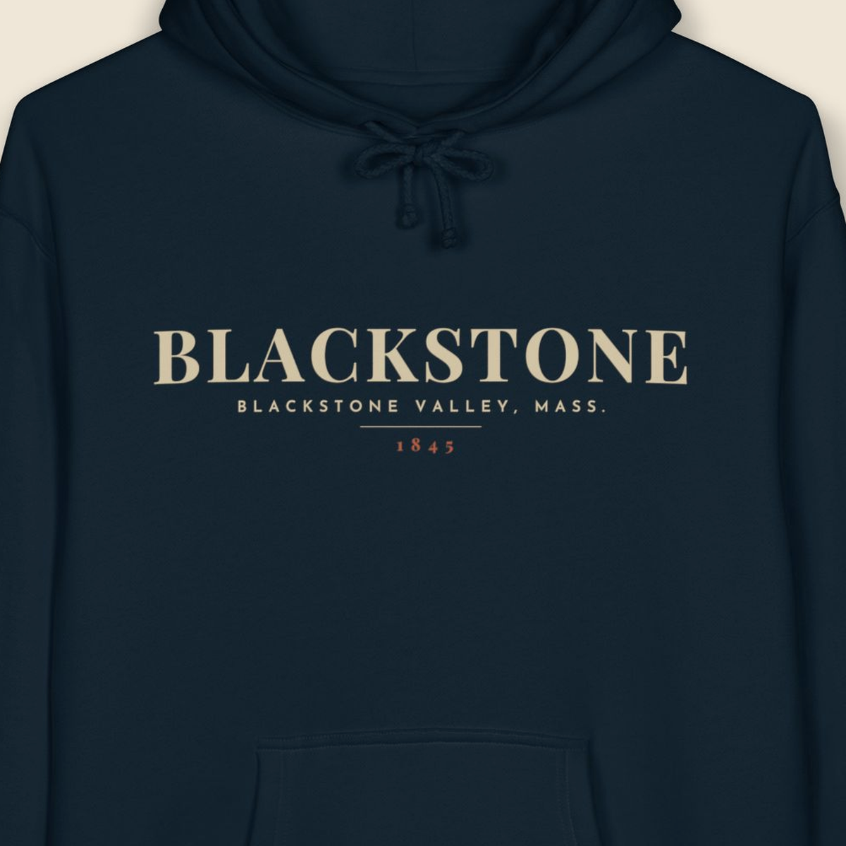 Blackstone River Map Hoodie