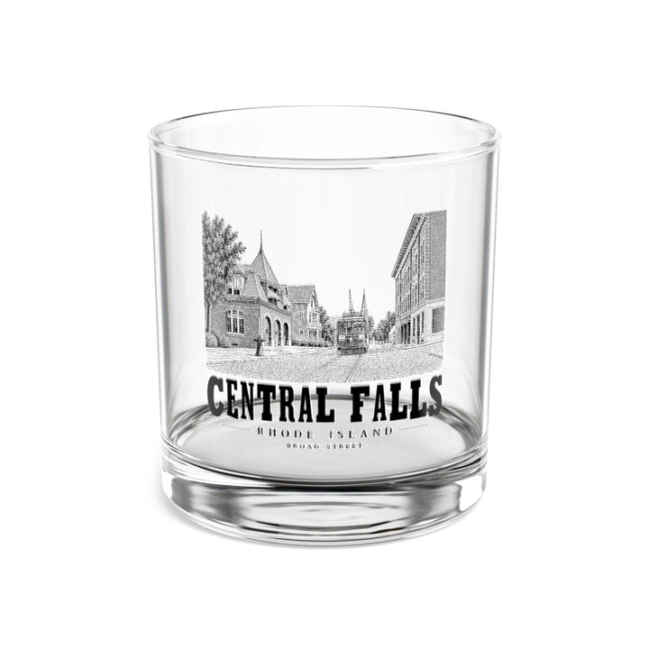 Central Falls Broad Street 10 oz Rocks Glass in Clear — front view