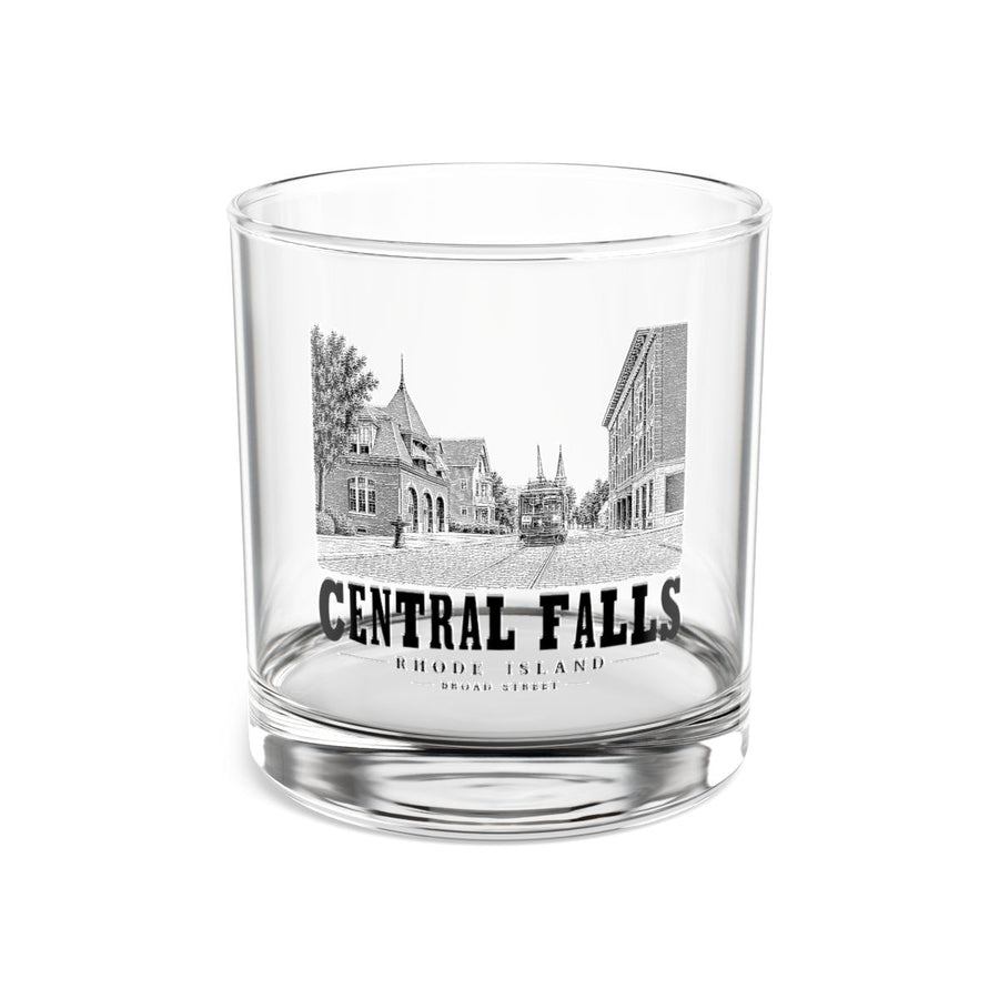 Central Falls Broad Street 10 oz Rocks Glass in Clear — front view