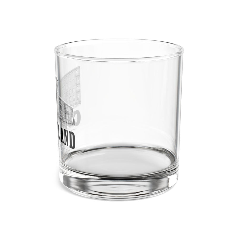 Cumberland Ann & Hope Mill 10 oz Rocks Glass in Clear — right view