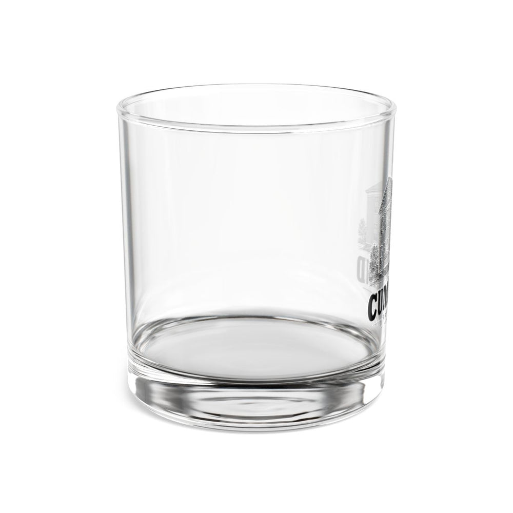 Cumberland Clark Street School 10 oz Rocks Glass in Clear — left view