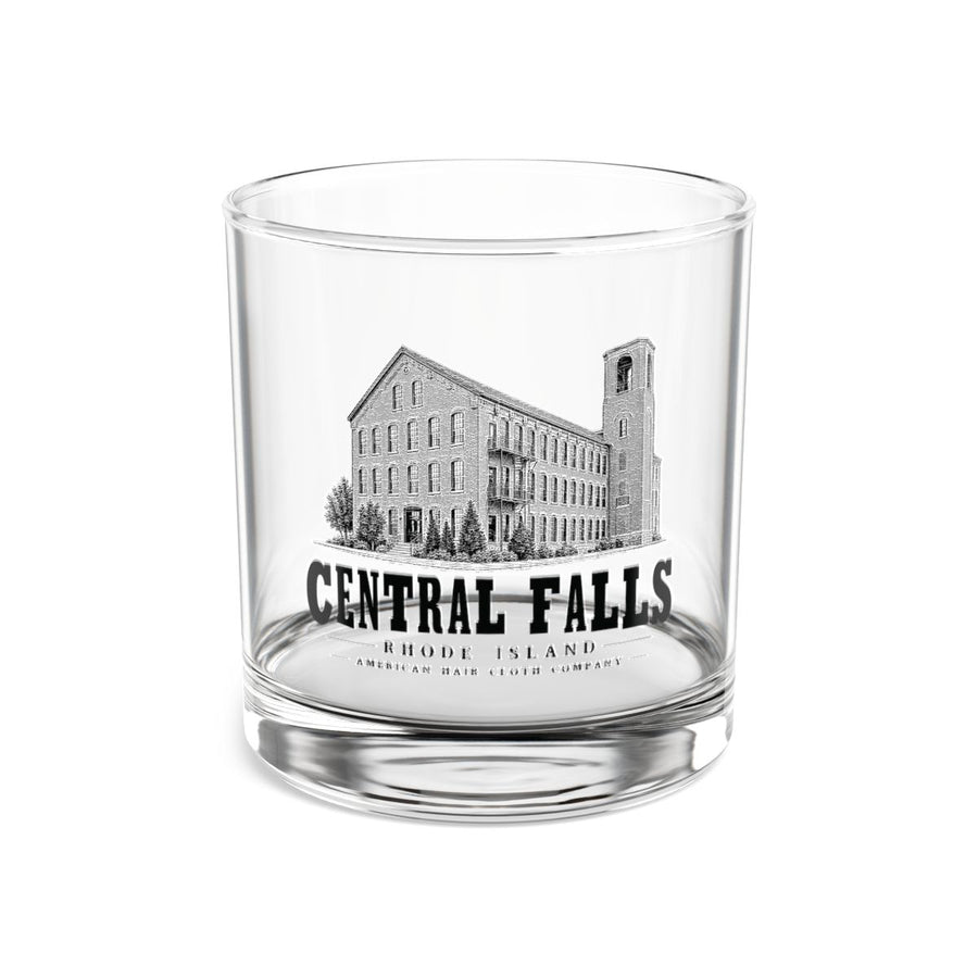 Central Falls American Hair Cloth Company 10 oz Rocks Glass in Clear — front view
