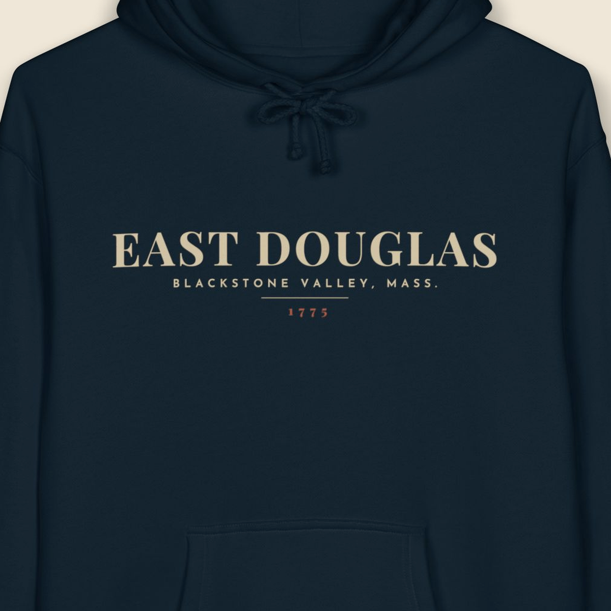 East Douglas River Map Hoodie