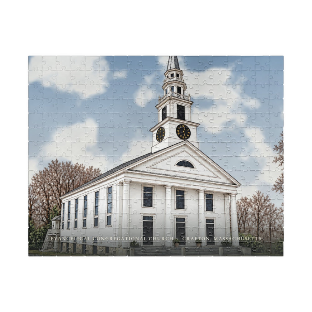 Grafton Evangelical Congregational Church 252-Piece Jigsaw Puzzle - assembled