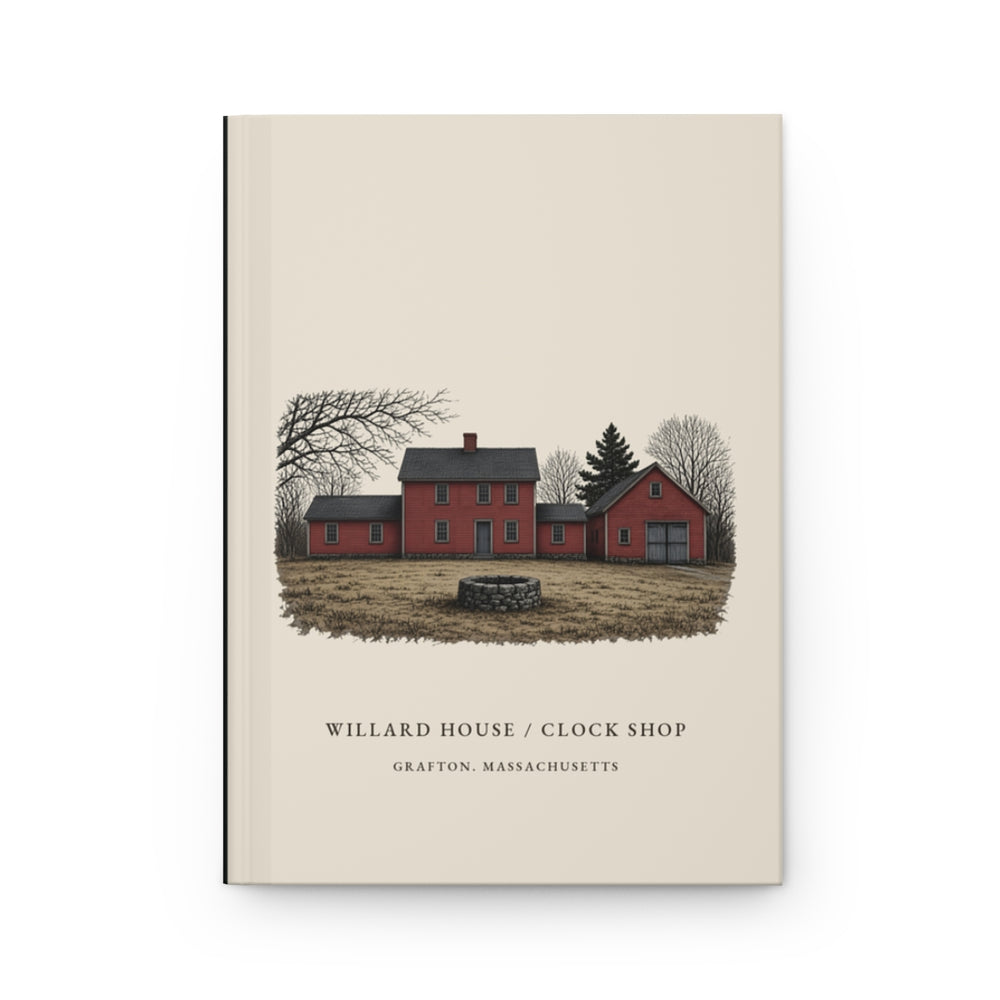 Grafton Willard House / Clock Shop journal, front cover