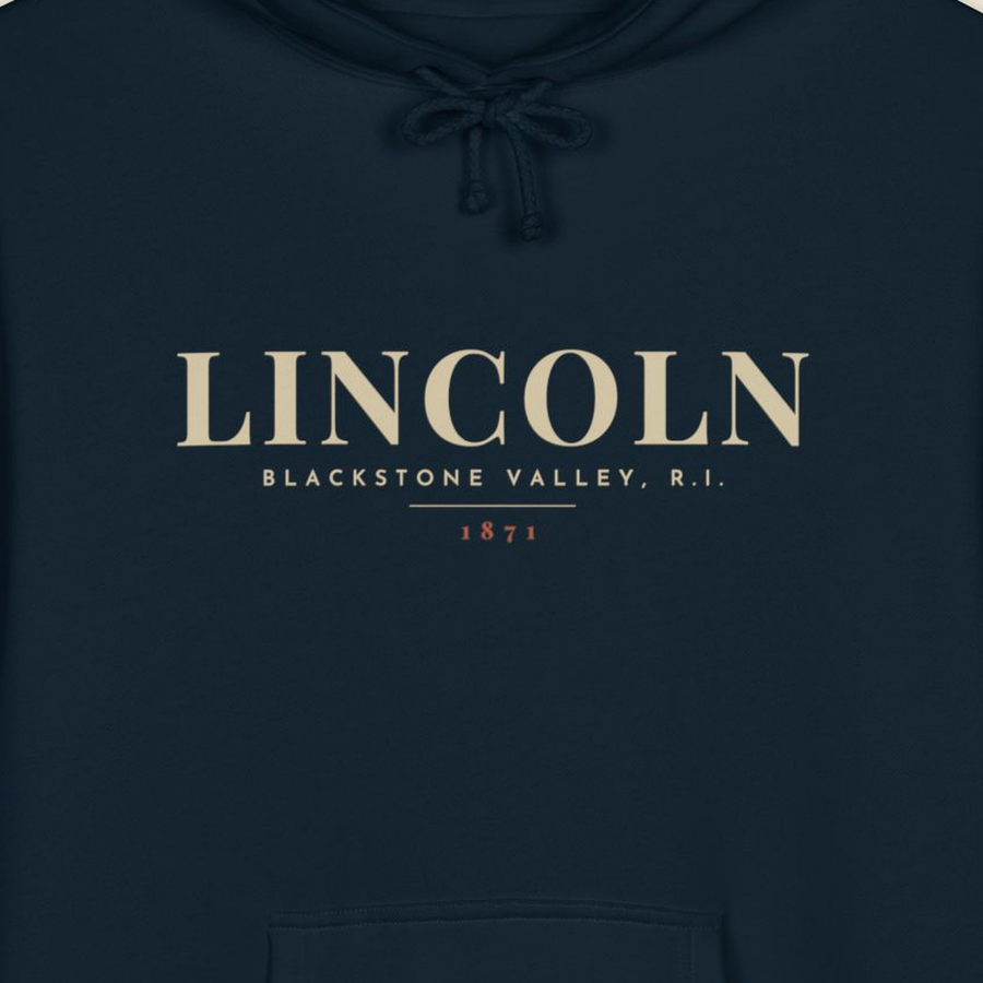 Lincoln River Map Hoodie