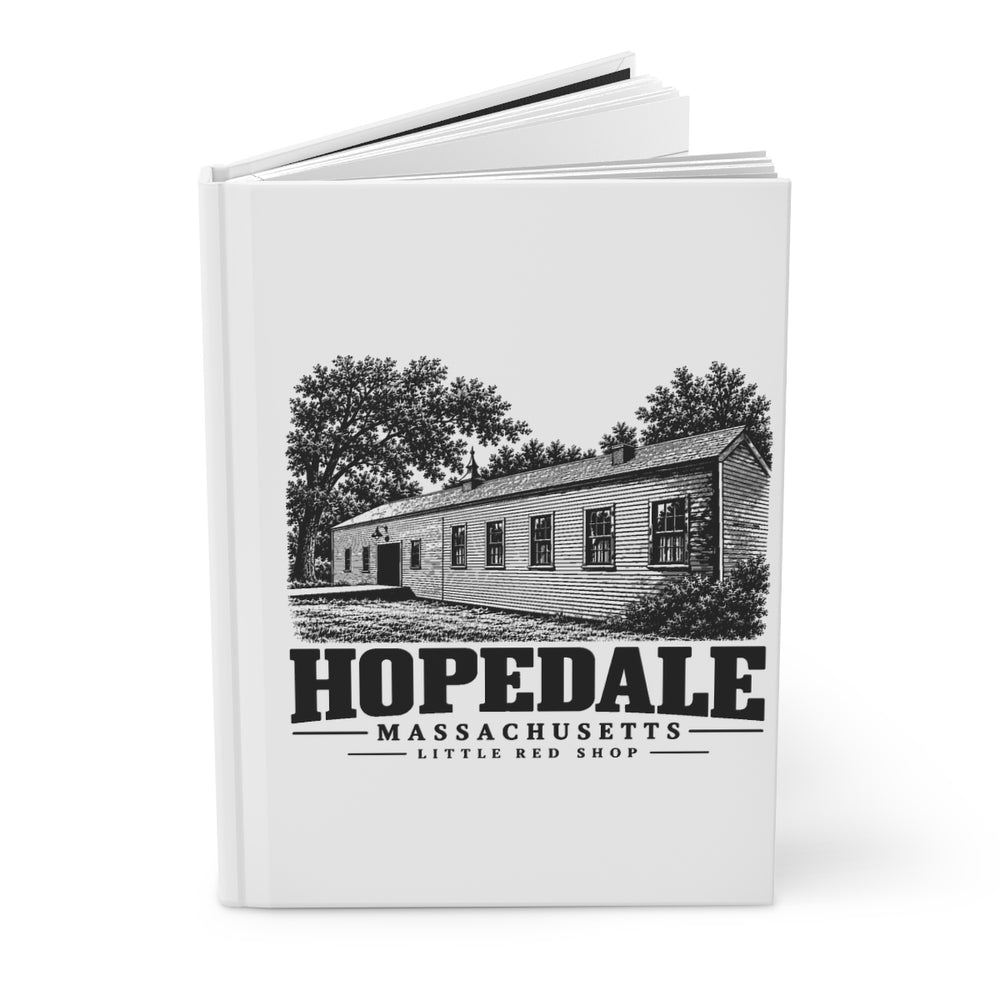 Little Red Shop Hardcover Journal | Hopedale, MA — other view 3
