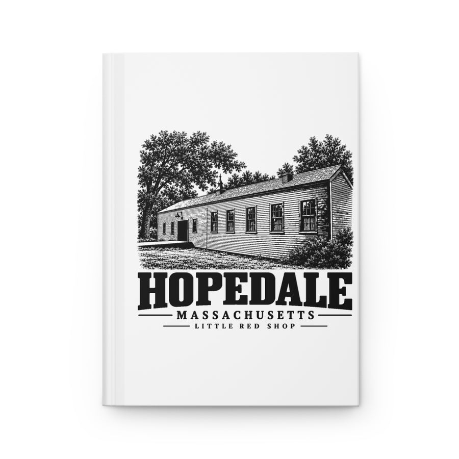 Little Red Shop Hardcover Journal | Hopedale, MA — other view 1
