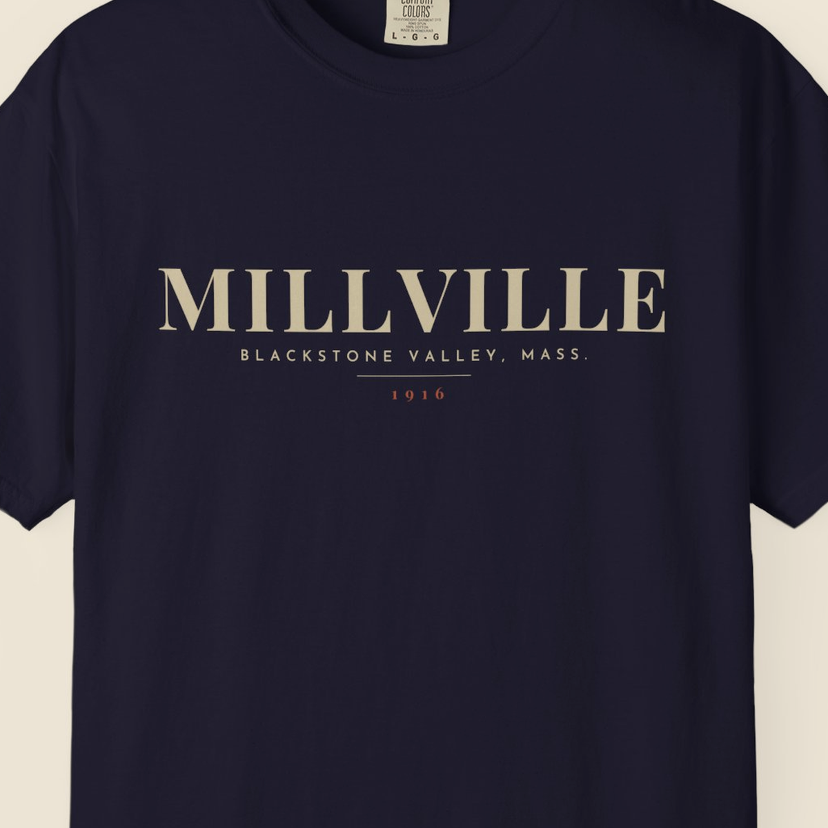 Millville River Map Tee
