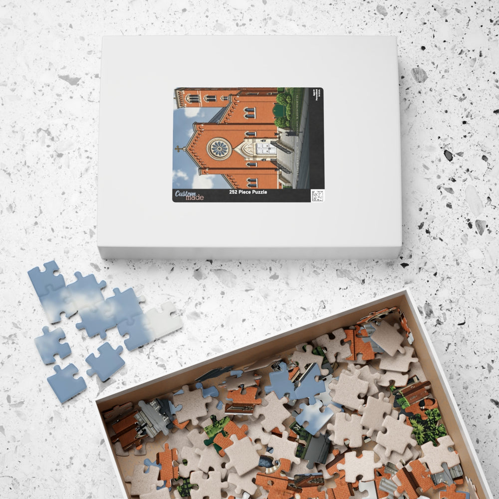 Northbridge St. Patrick's Church 252-Piece Jigsaw Puzzle - box lid
