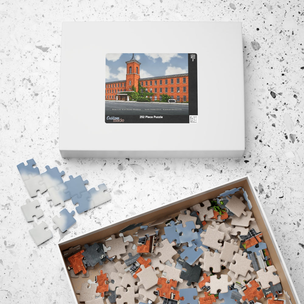 Northbridge Whitin Machine Works 252-Piece Jigsaw Puzzle - box lid
