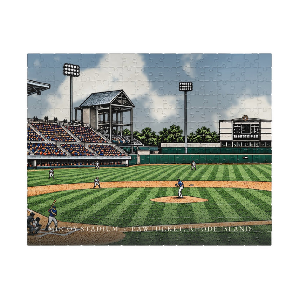 Pawtucket McCoy Stadium 252-Piece Jigsaw Puzzle - assembled