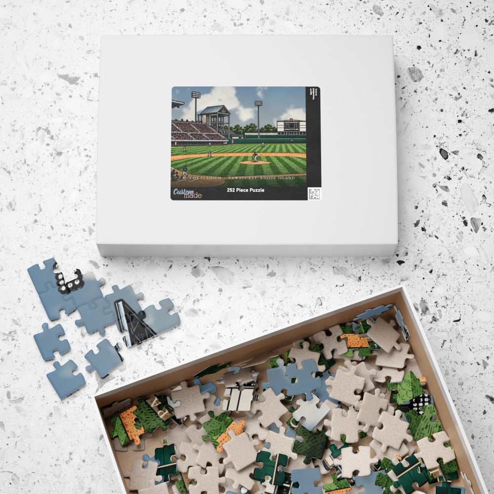 Pawtucket McCoy Stadium 252-Piece Jigsaw Puzzle - box lid