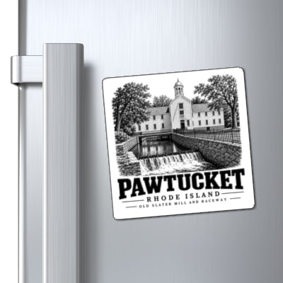 Pawtucket Old Slater Mill and Raceway 4 in Magnet context mockup
