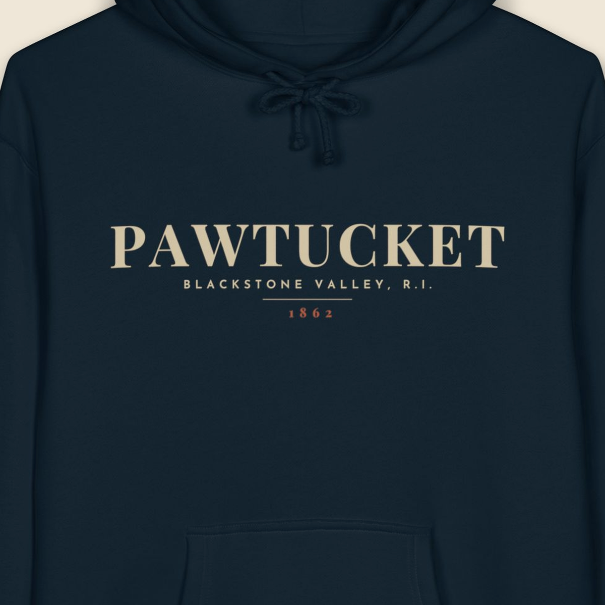 Pawtucket River Map Hoodie