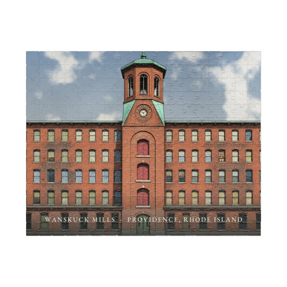 Providence Wanskuck Mills 252-Piece Jigsaw Puzzle - assembled