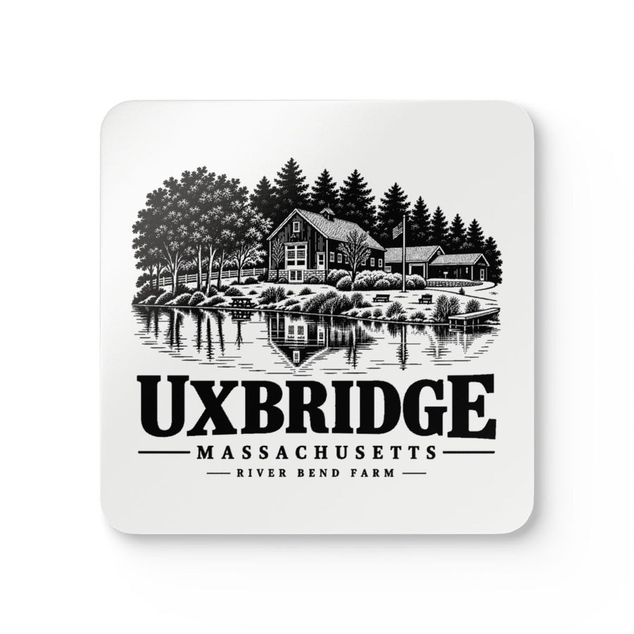 River Bend Farm Coaster Set | Uxbridge, MA — front view 1