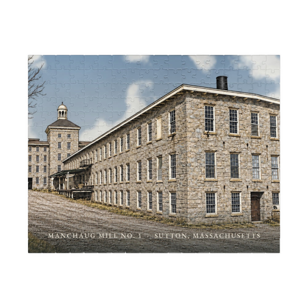 Sutton Manchaug Mill No. 1 252-Piece Jigsaw Puzzle - assembled
