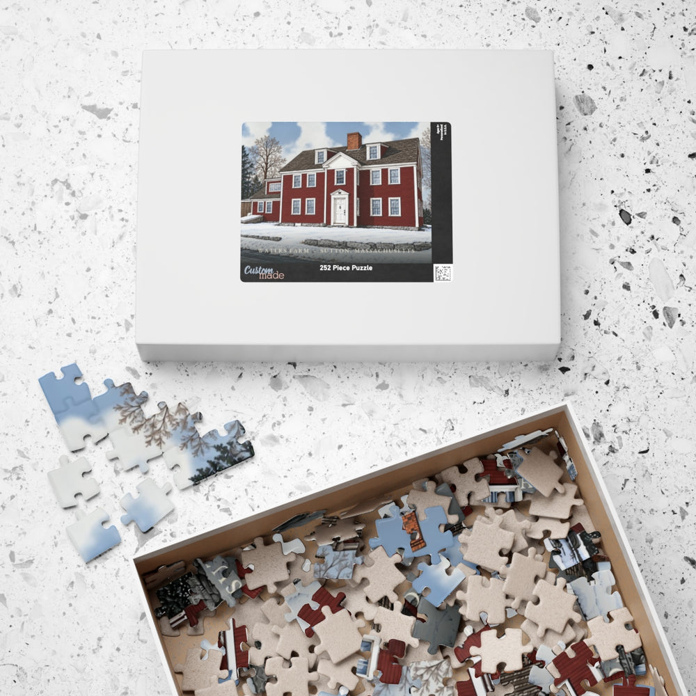 Sutton Waters Farm 252-Piece Jigsaw Puzzle - box lid